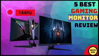Top 5 Best 144hz Gaming Monitor in 2023 | Review |Top 5 Picks For PS4,Productivity, Gaming & more ]