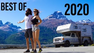 OVERLANDING South America with a TRUCK CAMPER - BEST DRONE FOOTAGES of 2020 VAN LIFE