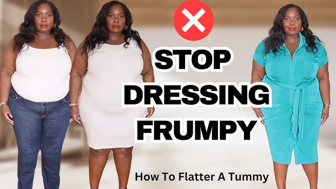 Plus Size Tops That Flatter A BIG BELLY 