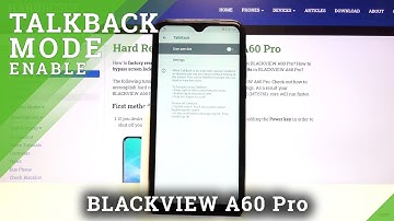 How to Enable TalkBack in BLACKVIEW A60 Pro – Use Voice Assistant