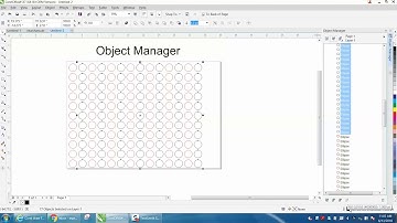 Corel draw Tips & Tricks Object Manager and how it can help you Part 2