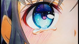 HD wallpaper anime anime girls eyes blue eyes blonde crying sadness   Wallpaper Flare