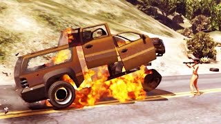GTA 5 - Sete cenas em câmera lenta ( gravadas no Modo Diretor )