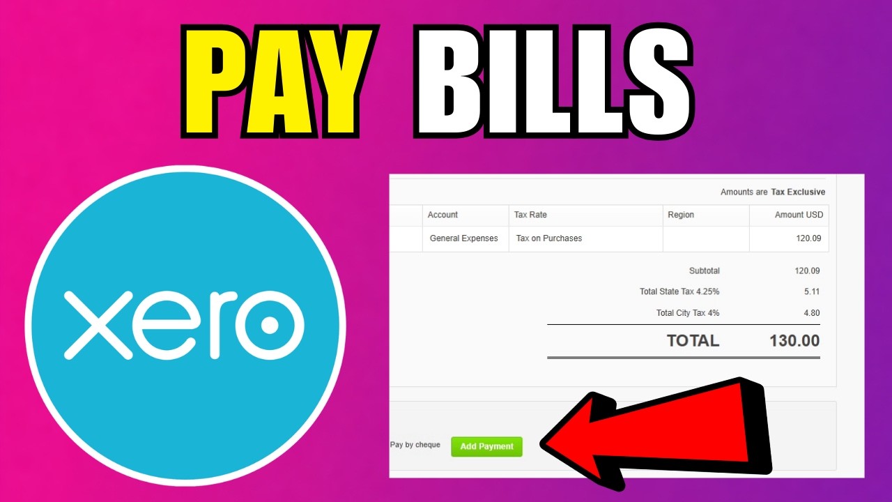 How To Pay Bills In Xero (2026) (Step By Step Guide) - YouTube