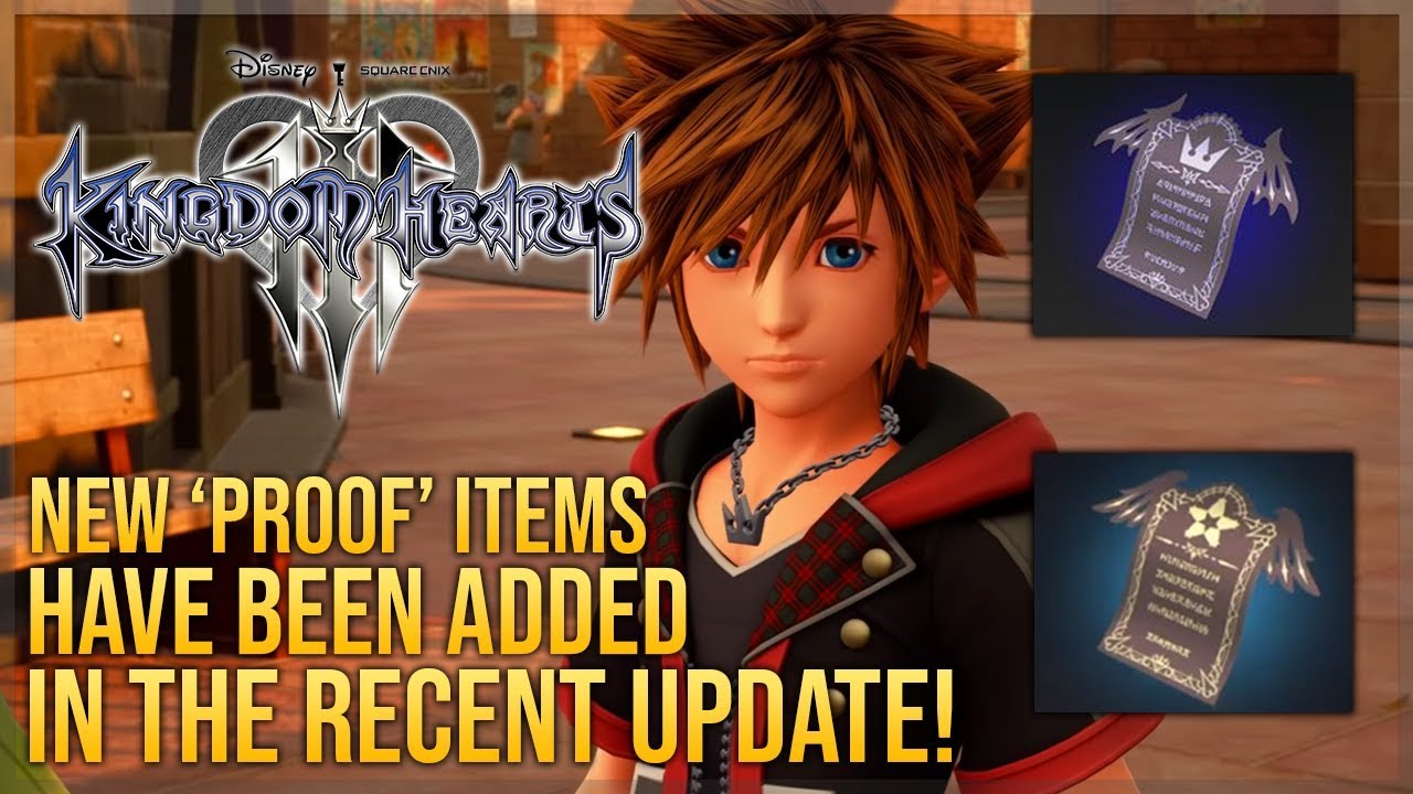 Two Mysterious New Items Have Been Added in Kingdom Hearts 3's Recent