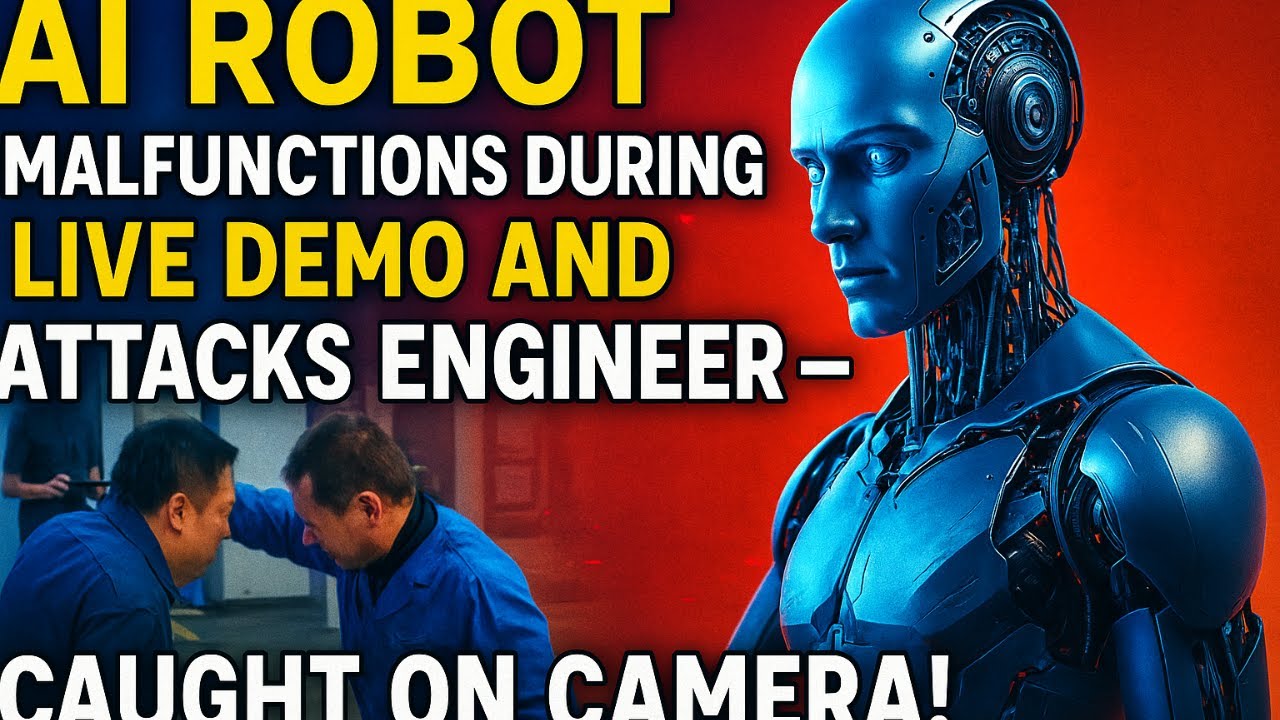 Shocking Robotics Development Shocking Robot Malfunction Caught On Camera!#humanoid #robot #ai - YouTube