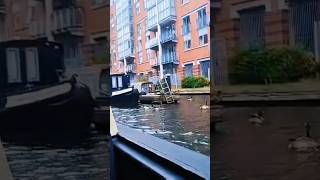 Birmingham’s hidden gems: The canal network that rivals Venice. 🛶✨ #Birmingham #UK #CanalLife