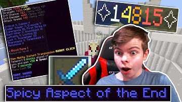 How to deal 15k damage with an Aote in Hypixel Skyblock!!! | Minecraft