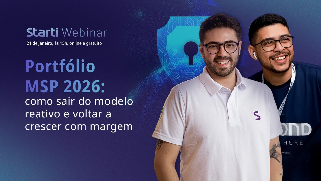 Portfólio MSP 2026: como estruturar serviços de segurança para crescer com margem 📱