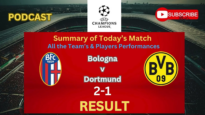Bologna in Major Upset 2-1 Winners Over Dortmund