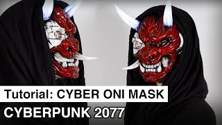 I made a Cyberpunk Samurai inspired mask