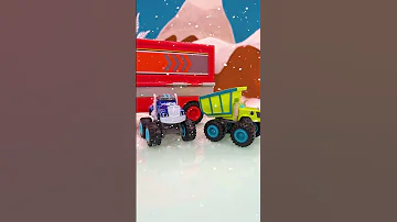 Big Rig Blaze DUMPS Snow On Crusher Zeg Shorts 