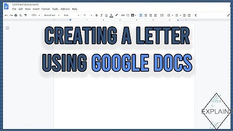 Using Google Docs to Write a Letter