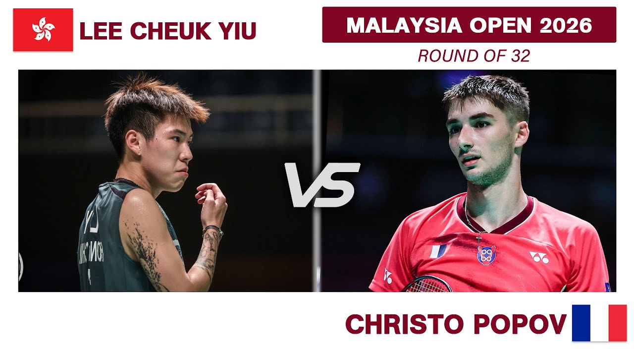 WHAT A REVERSE! (李卓耀) LEE Cheuk Yiu Vs Christo POPOV | Malaysia Open 2026