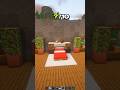 How to Make a Modern Bed in Minecraft – Decoration | CupSapling #minecraft #shorts #easy