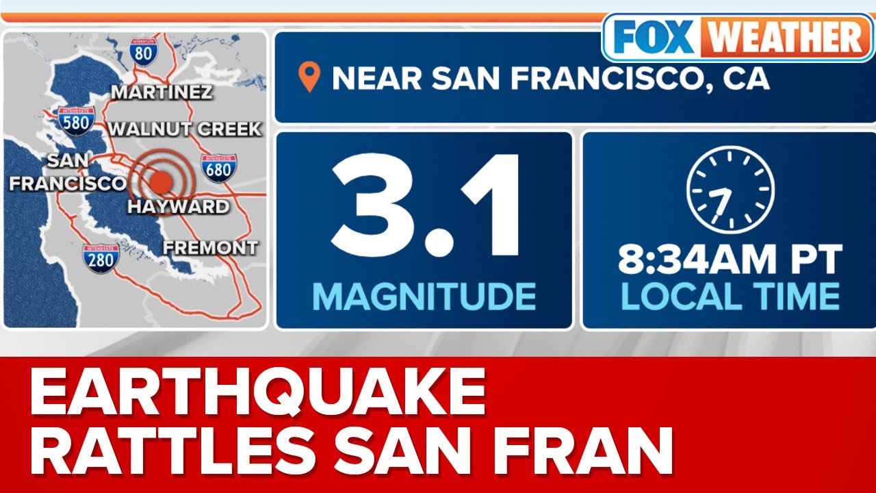 Earthquake Rattled San Francisco Bay Area, Caused Plane To Abort Landing 