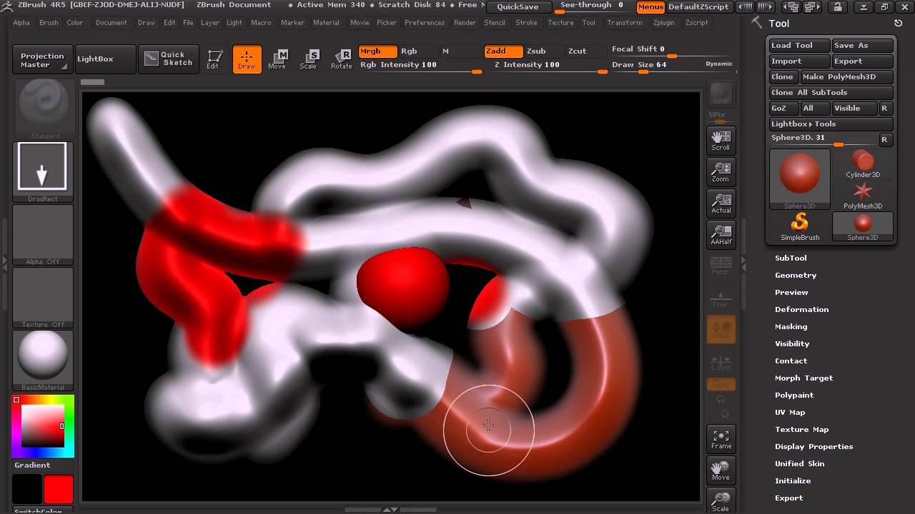 Quick Start to ZBrush  Volume 1 Tutorial 3