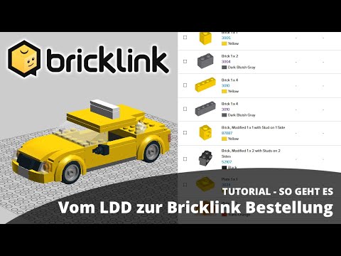 LEGO TUTORIAL • Vom LDD zur Bricklink Bestellung