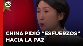 ASIA | China pidió 