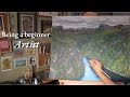being a beginner artist🎨 paint and sketch with me art vlog✨