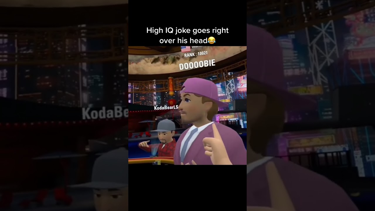High IQ joke goes over his head