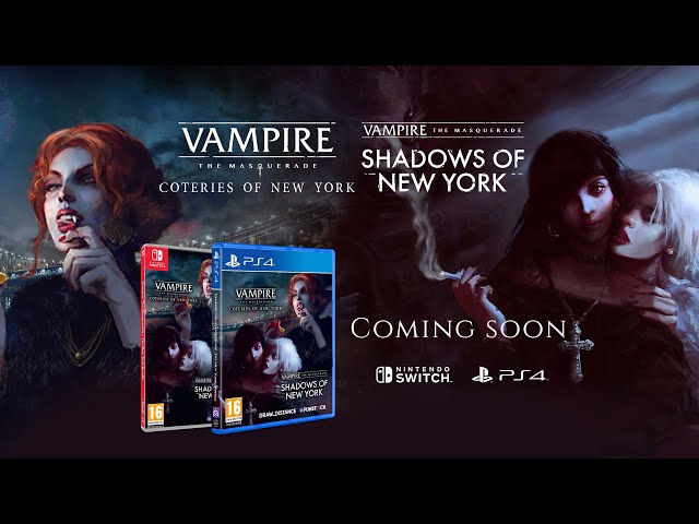 Vampire The Masquerade Coteries of New York Launch Trailer 