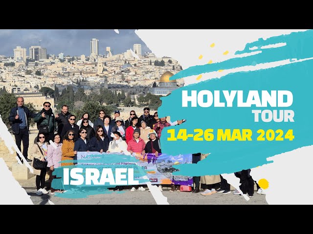 HALO SAYANG KU! Ziarah Holyland Katolik dengan Grp yang Romantis di ISRAEL | Grp 14-26 Maret 2024 class=