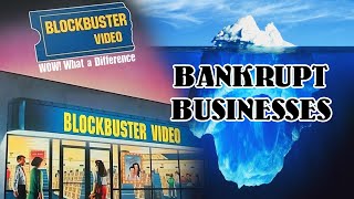 The Bankrupt Businesses Iceberg Explained
