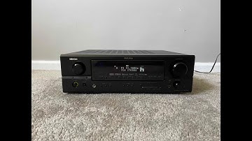 How to Factory Reset Denon AVR-1907 7.1 Home Theater Surround Receiver