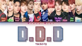 D.D.D - THE BOYZ (더보이즈) [Color Coded Lyrics/가사 HAN|ROM|INDO/INA]