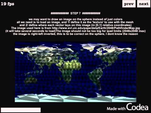 3d tutorial in CODEA