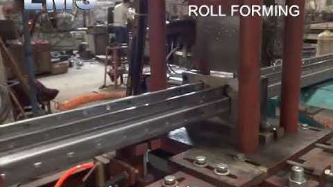 LMS OMEGA RACKING UPRIGHT ROLL FORMING MACHINE - 90/100/120
