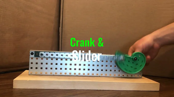 Basic Mechanisms:  Crank and Slider