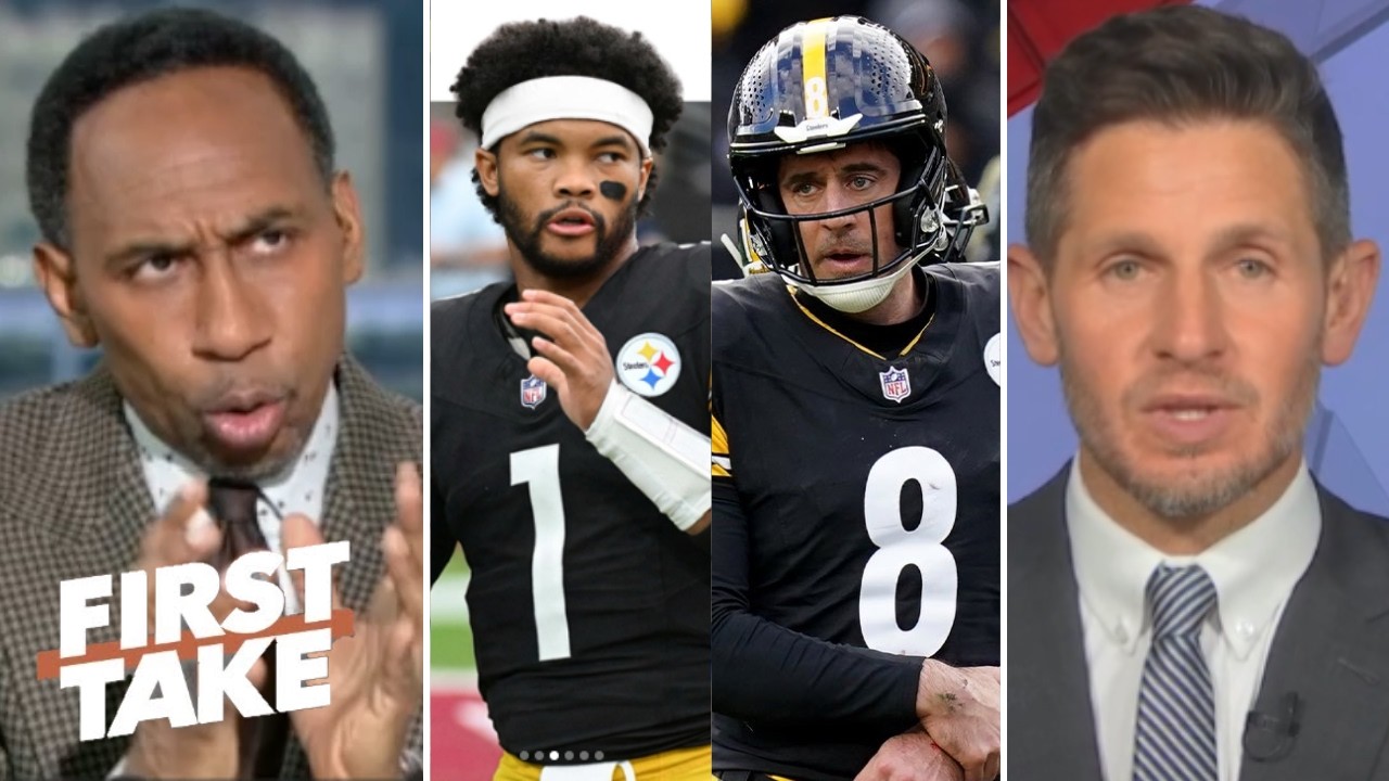 FIRST TAKE | Steelers will be SCARY with Kyler Murray! - Stephen A. on Rodgers’ uncertain future
