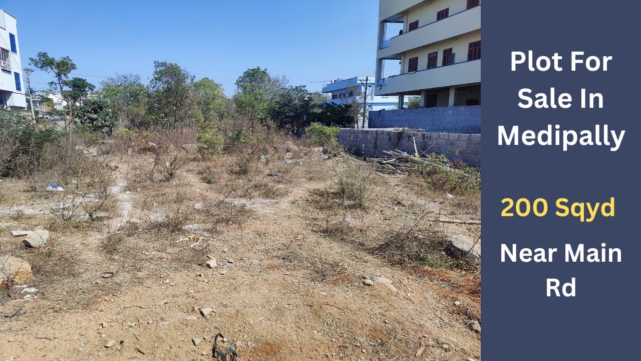 Plot For Sale In Medipally, Hyderabad || Boduppal || 0054 - YouTube
