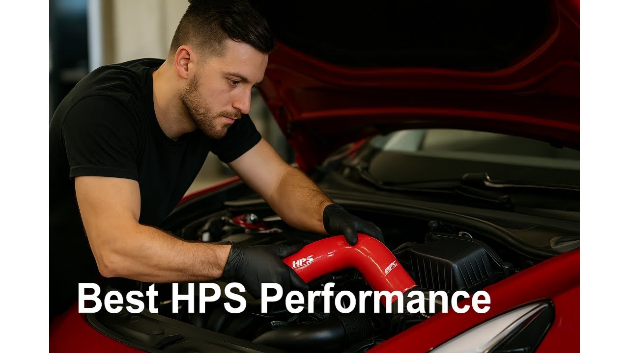 🚗 HPS 3/4" Черный высокотемпературный 3-слойный армированный силиконовый колпачок для охлаждающей...