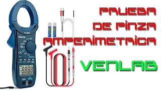 VENLAB Pinza amperimétrica multifunción.