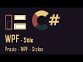 WPF #11 - Styles
