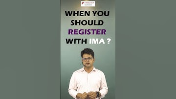 When you should register with IMA-US CMA ? by CA Rohit Singhal