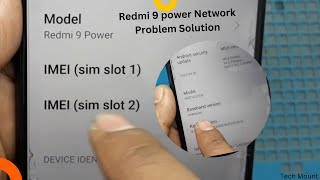 Redmi 9 Power no Sim no Serviceno Imei No Fixhow To Redmi 9 Power No Network No Service Solution