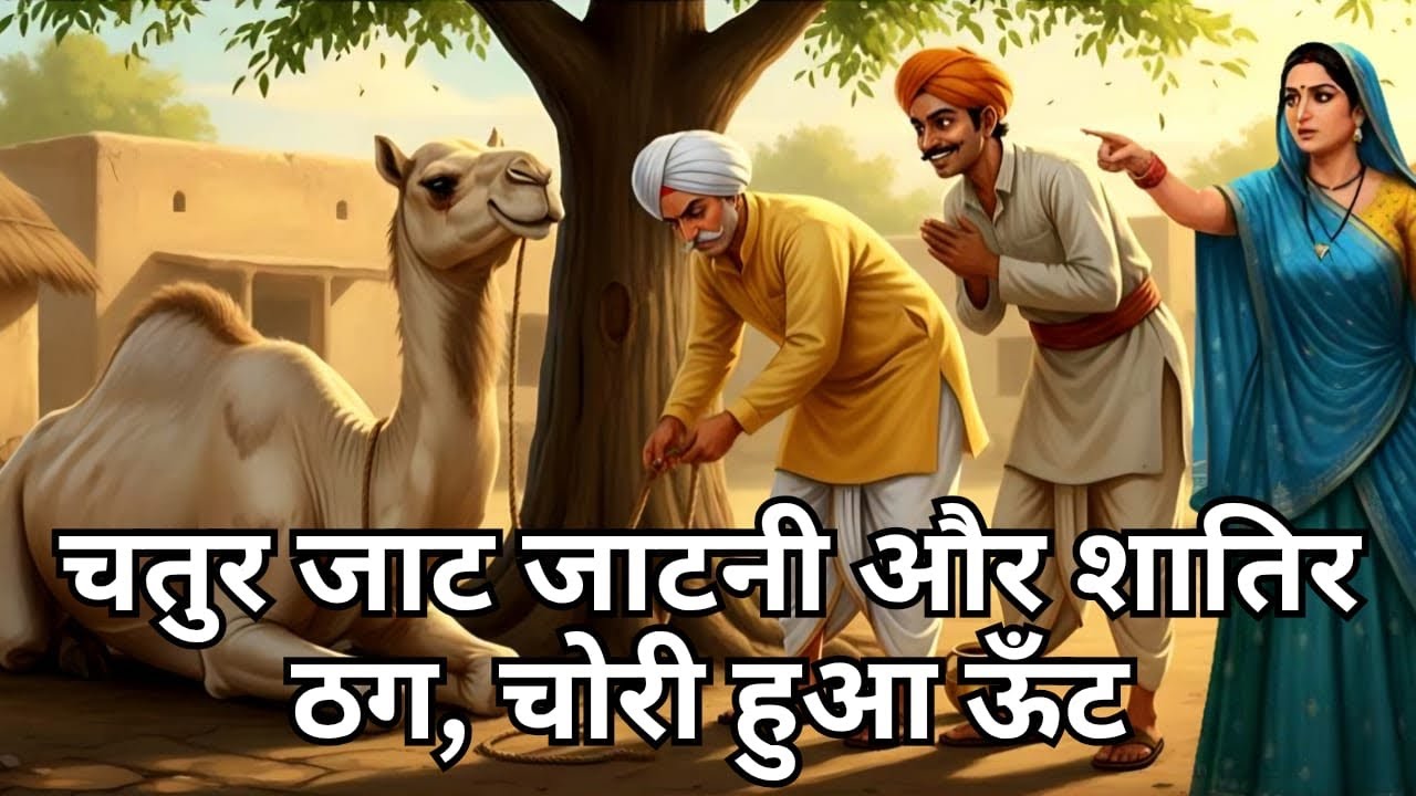 चतुर जाटनी ने सिखाया ठग को सबक, कैसे लाई ऊंट वापस | हिंदी कहानी | Hindi Kahani