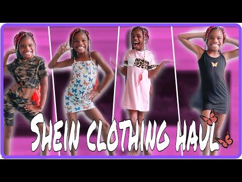 SHEIN TRY ON HAUL KIDS EDITION