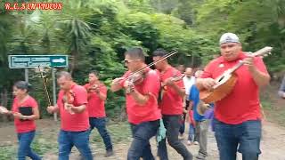 Entrega de Flores y prosesion hacia la iglesia ⛪️ San Antonio del monte Camasca intibuca Honduras