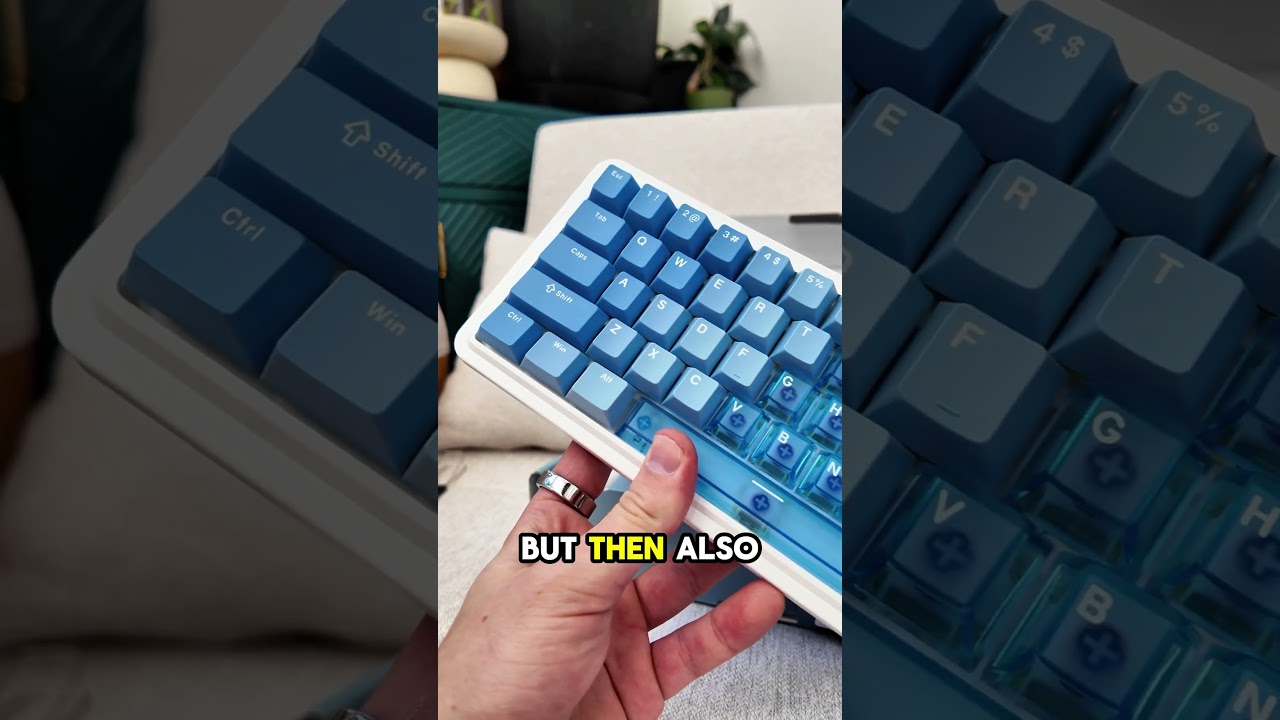 wooting / HYPE PRO CUSTOM｜BLUE BALANCE This is like a $40 Wooting… #customkeyboard #keyboard - YouTube