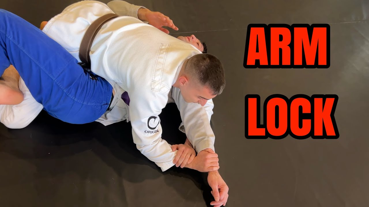 Police Rear Arm Lock Straight Arm Lock from Half Guard - YouTube