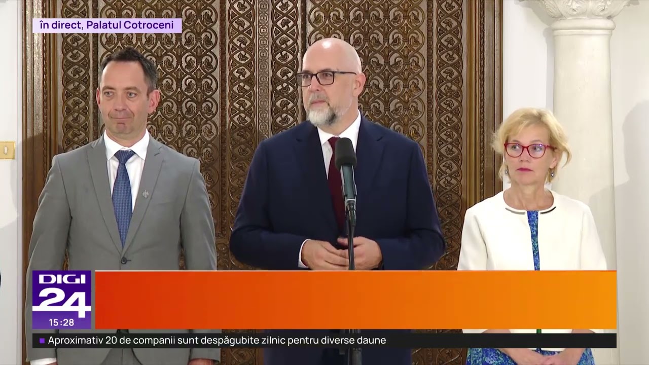 Kelemen Hunor i-a prezentat lui Nicușor Dan trei opțiuni pentru viitorul Guvern.