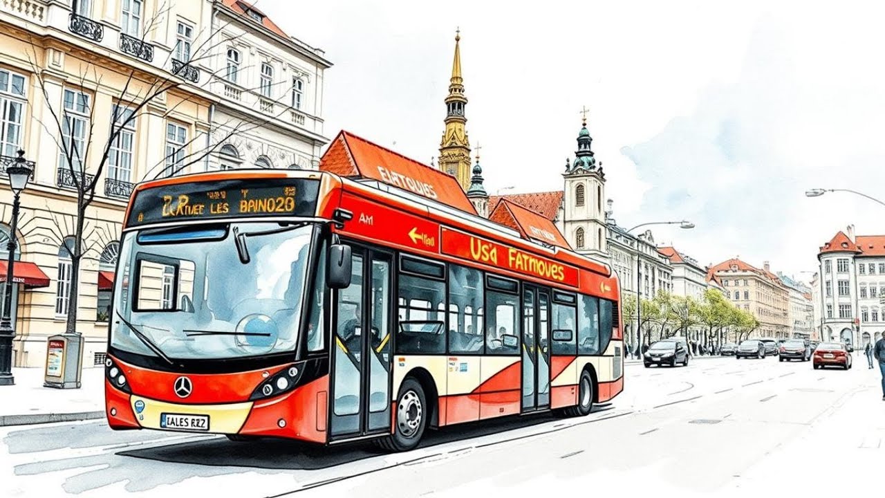 190 BUS | LINKA | PRAHA | NA BERÁNKU - SMÍCHOVSKÉ NÁDRAŽÍ | FULL SPEED