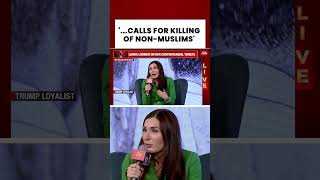 Laura Loomer Defends Herself Against Accusations Of Islamophobia | Rajdeep Sardesai | India Today