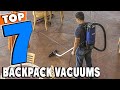 Top 5 best backpack vacuums review in 2024