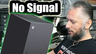 Xbox Series X Repair - Suddenly No signal. HDMI is good.